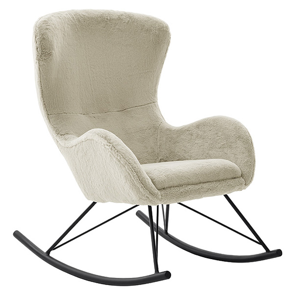 Oriolo Fotel bujany tkanina kremowa